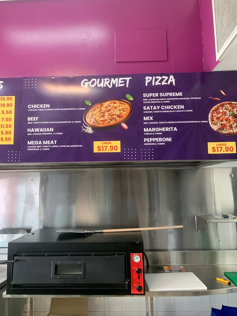 Menu, Village kebab & Pides
