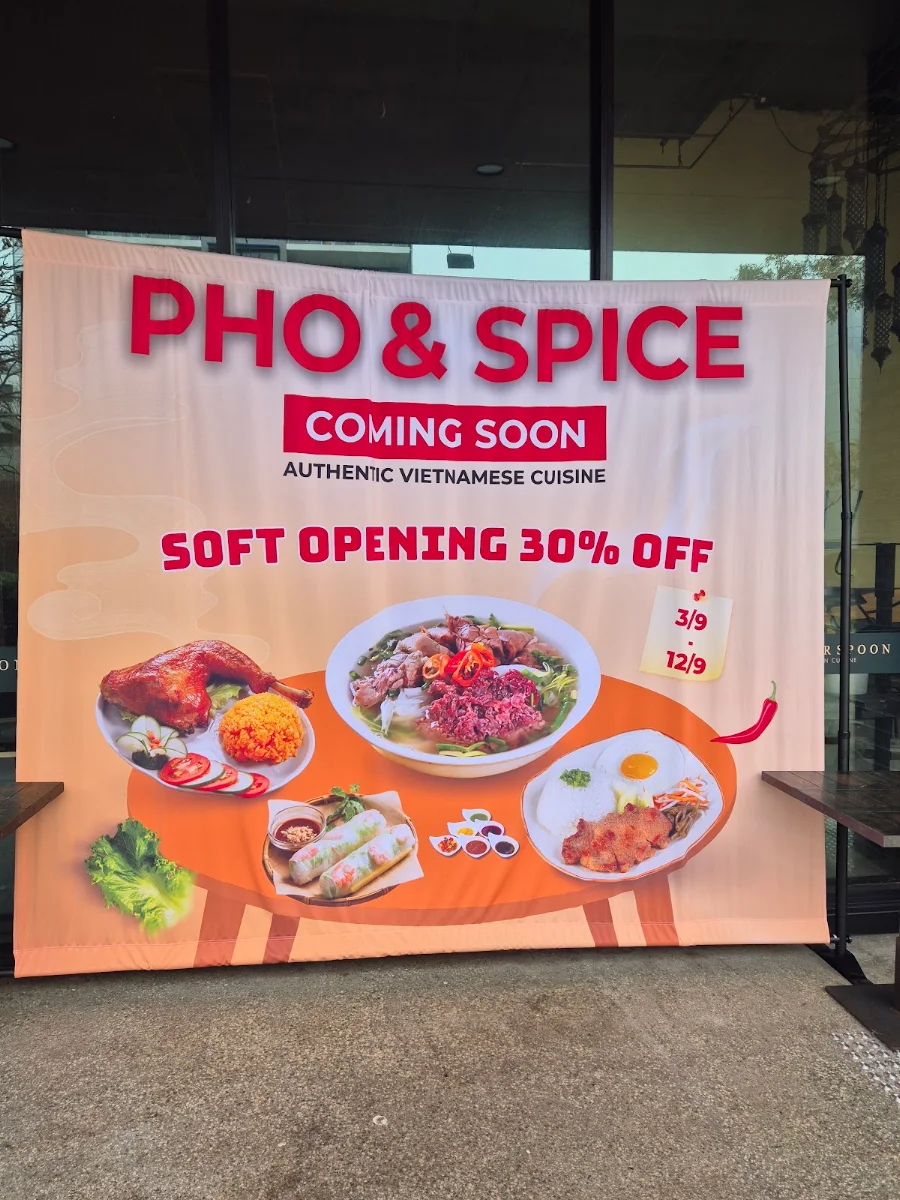 Menu, Pho & Spice