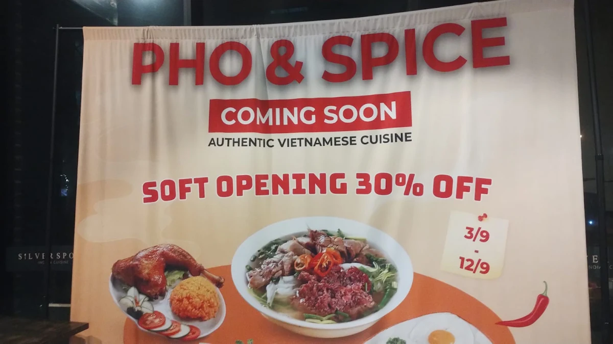 Menu, Pho & Spice
