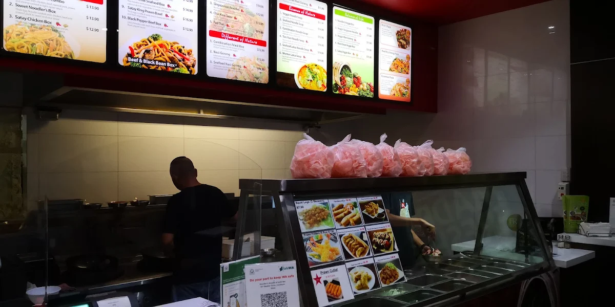 Menu, Noodlers Noodle Bar