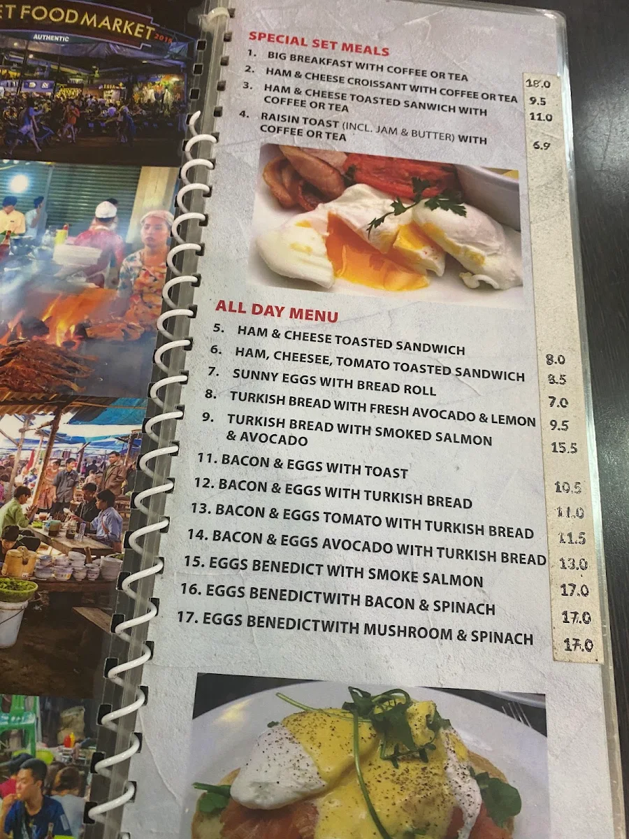 Menu, Bluefire Grill Restaurant