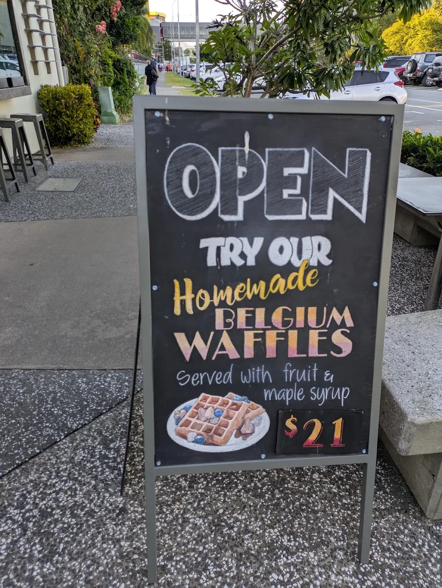 Menu, Odett's Cafe Cairns