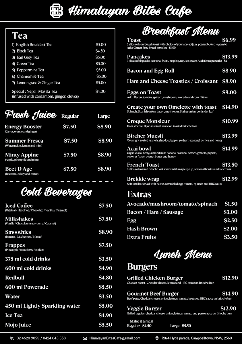 Menu photo 1