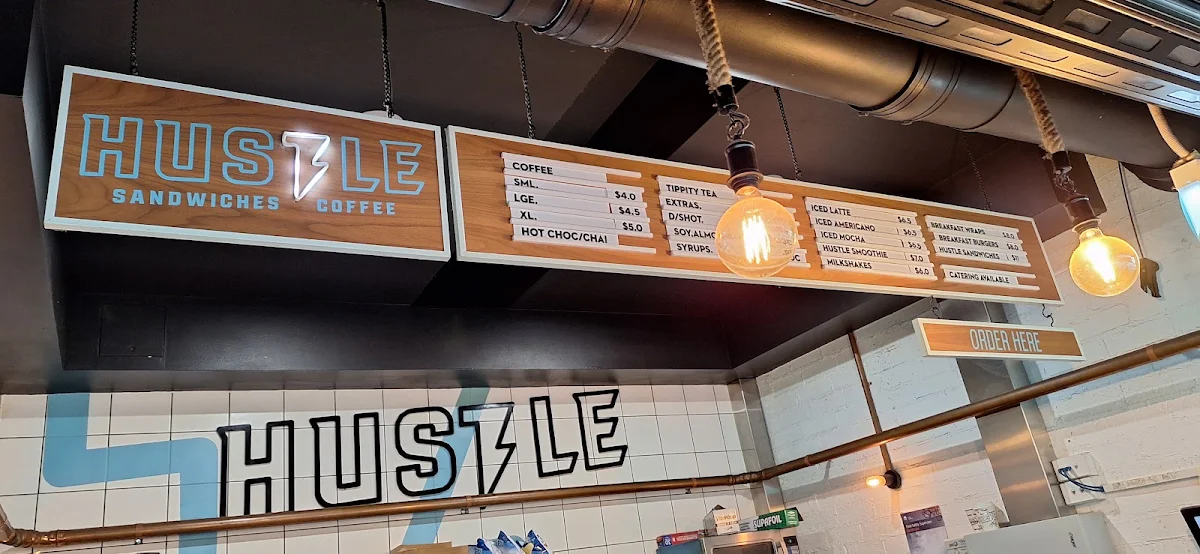 Menu, Hustle on George