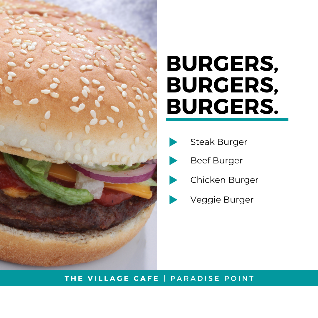 Menu, The Village Cafe
