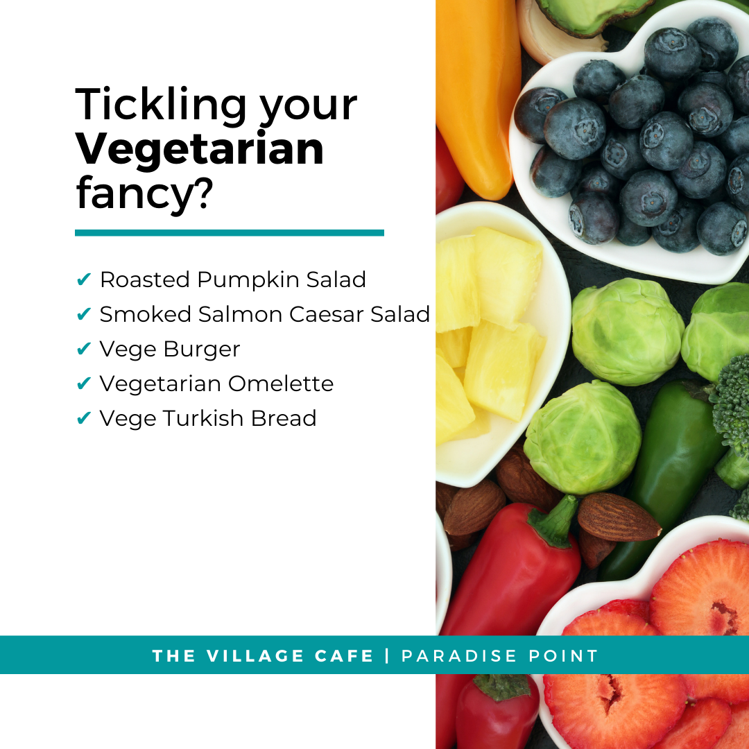 Menu, The Village Cafe