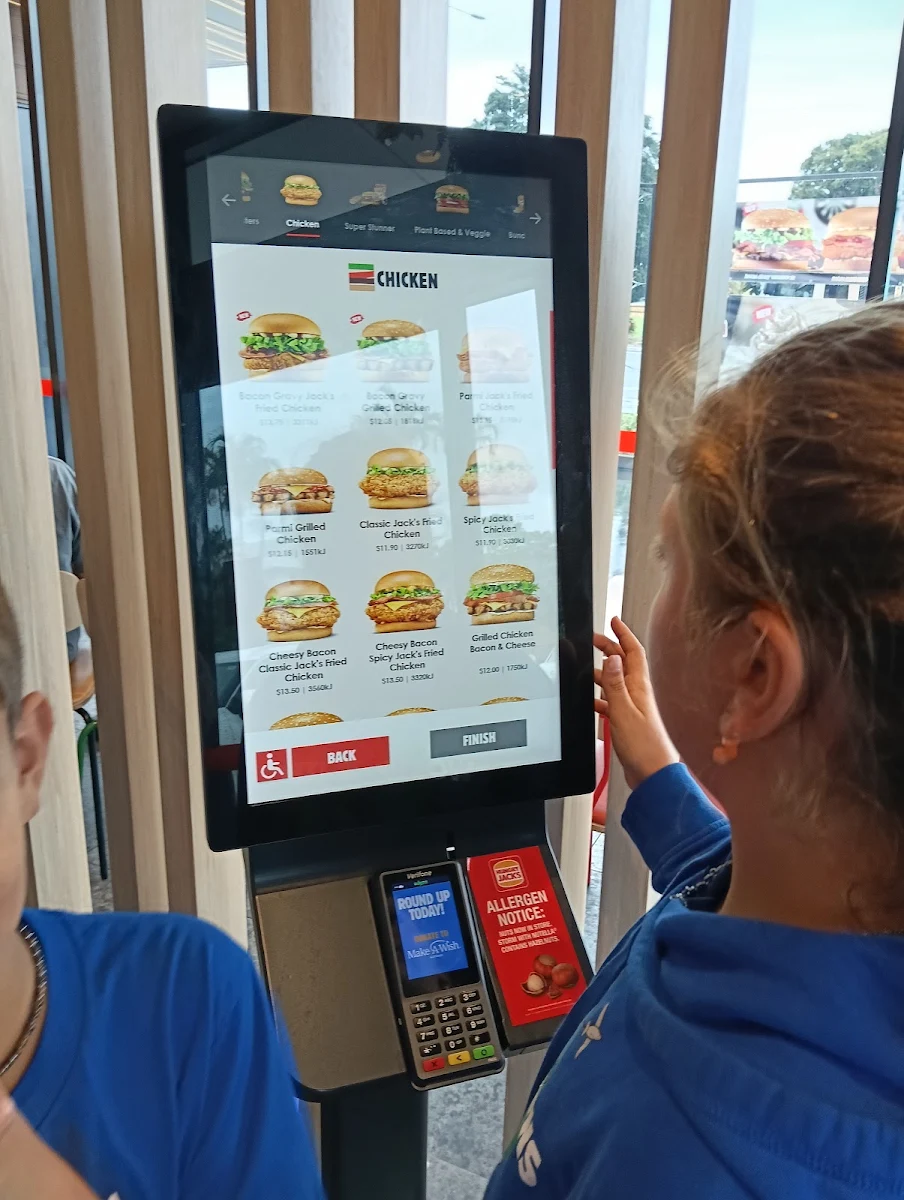 Menu, Hungry Jack's Burgers Cairns North
