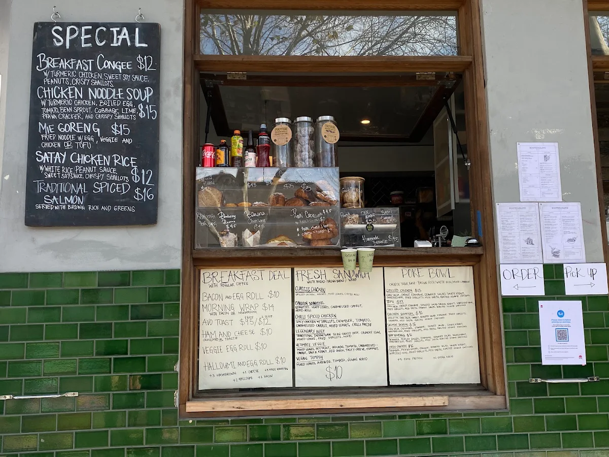 Menu, Bootsdarling