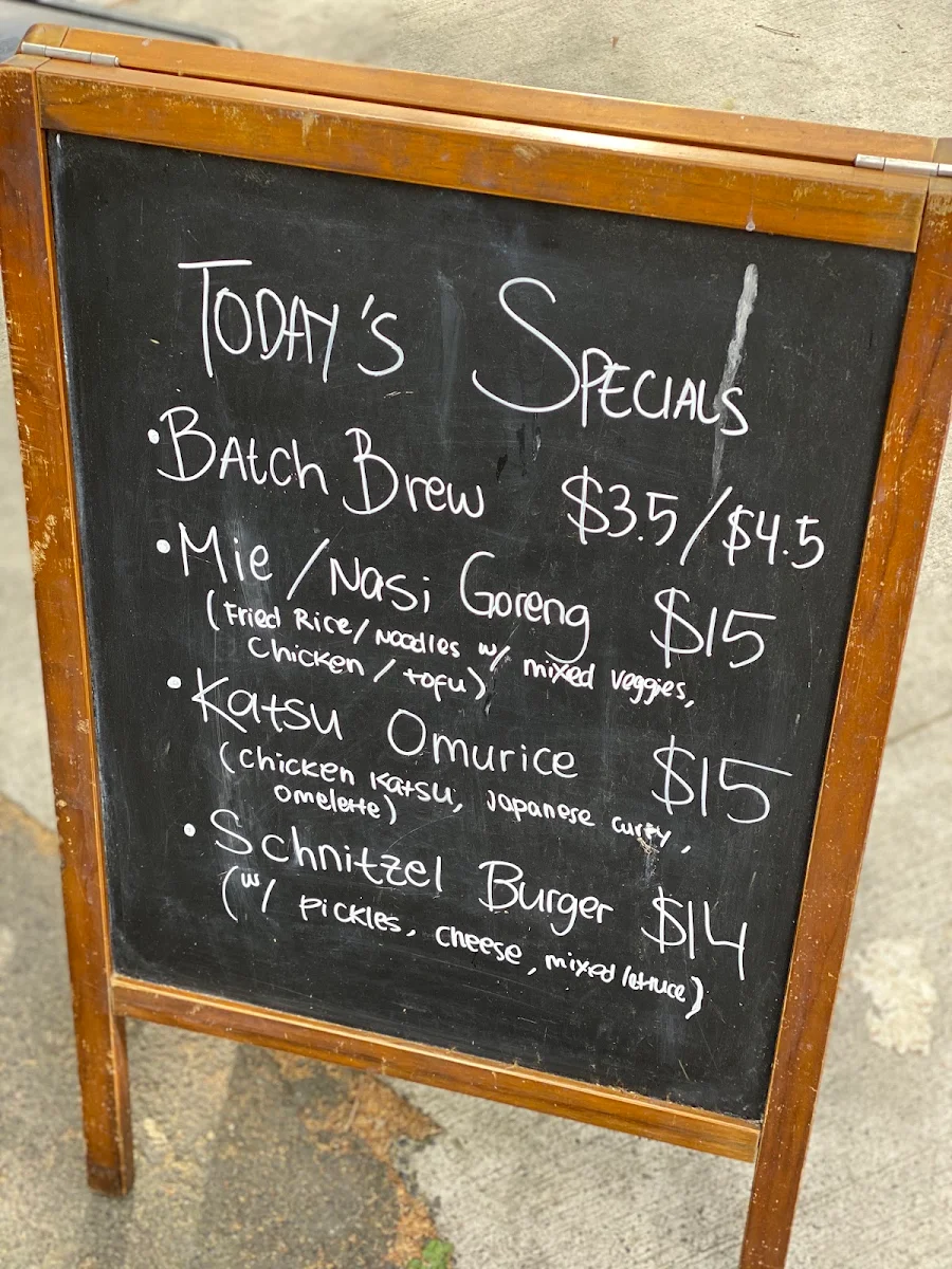 Menu, Bootsdarling