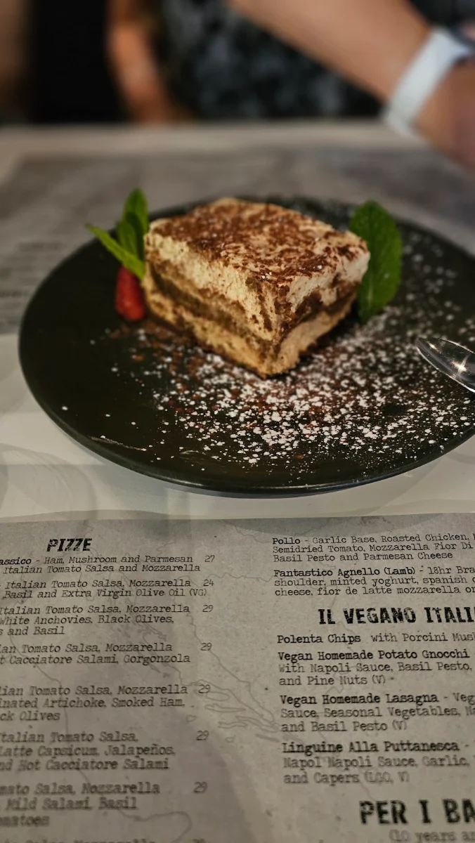 Menu, DoppioZero Pizzeria and Wine Bar