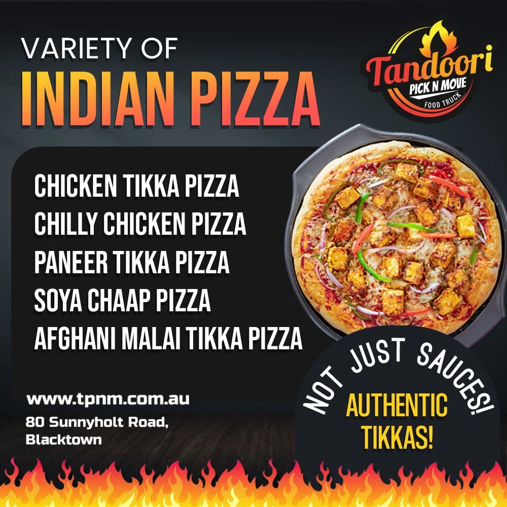 Menu, Pizza Pick N Move