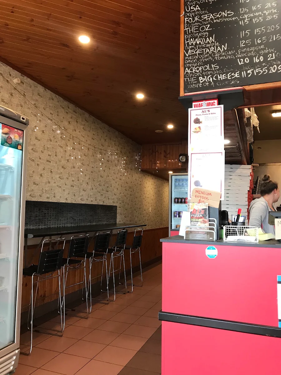 Vibe, Al's Pizza Pasta & Ribs