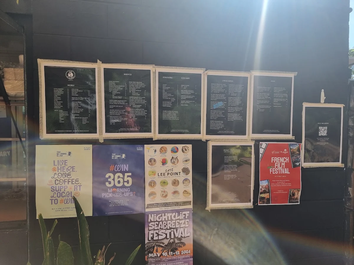 Menu, De La Plage
