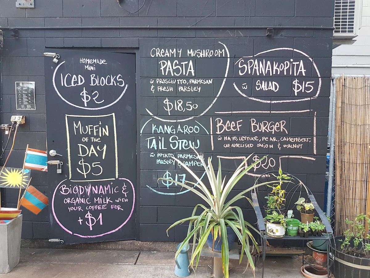 Menu, De La Plage