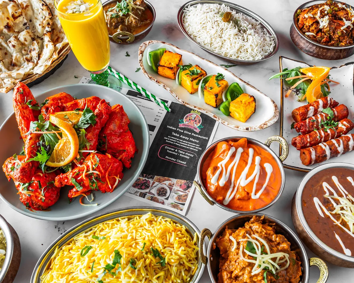 Menu, (DEZ) Daawat-e-Zaika Indian Restaurant