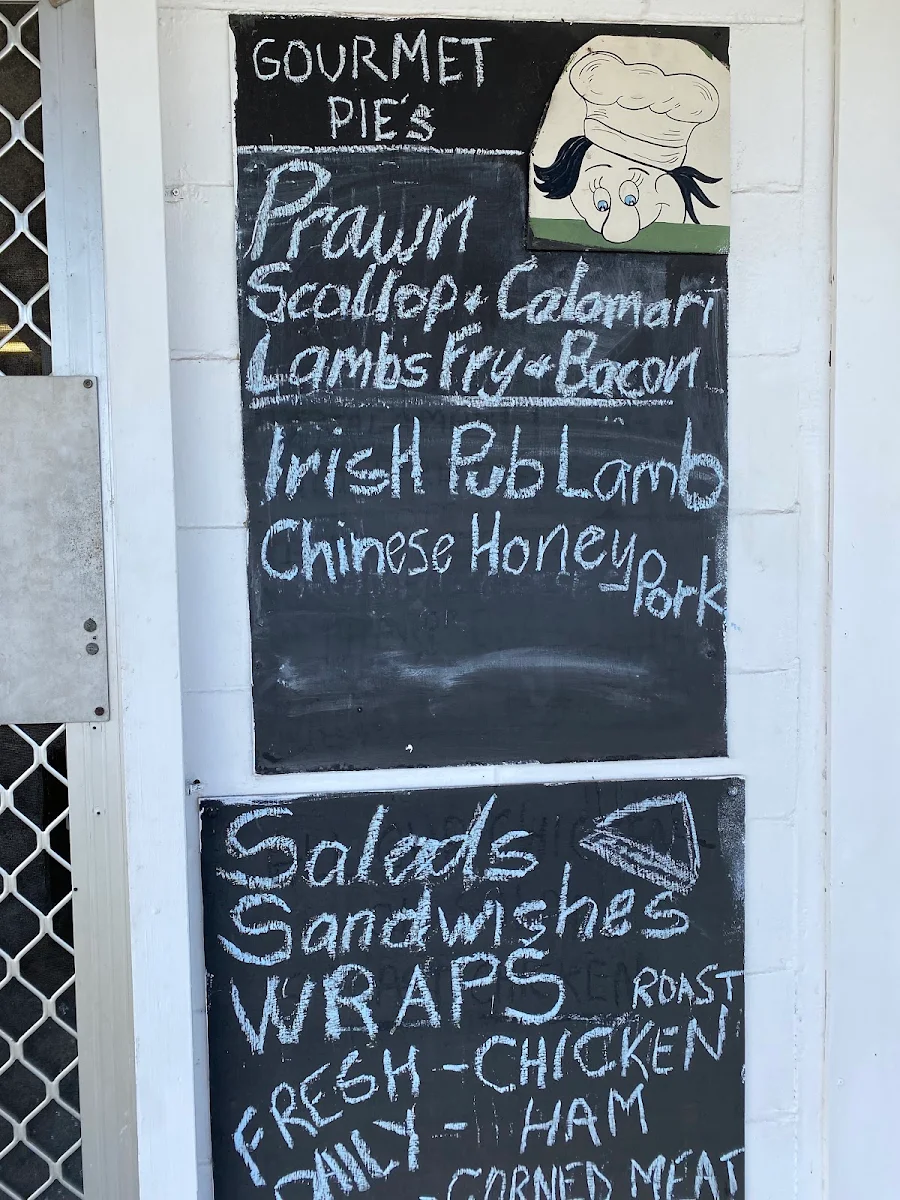 Menu, Bro's Bakery