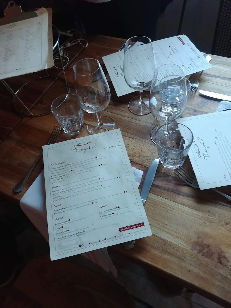 Menu, Farinas Roseville