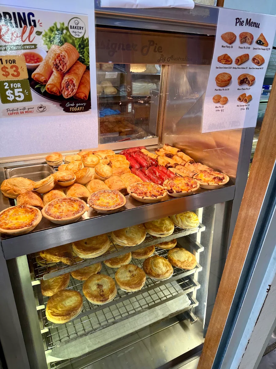 Menu, Ruby’s Bakery and Cafe