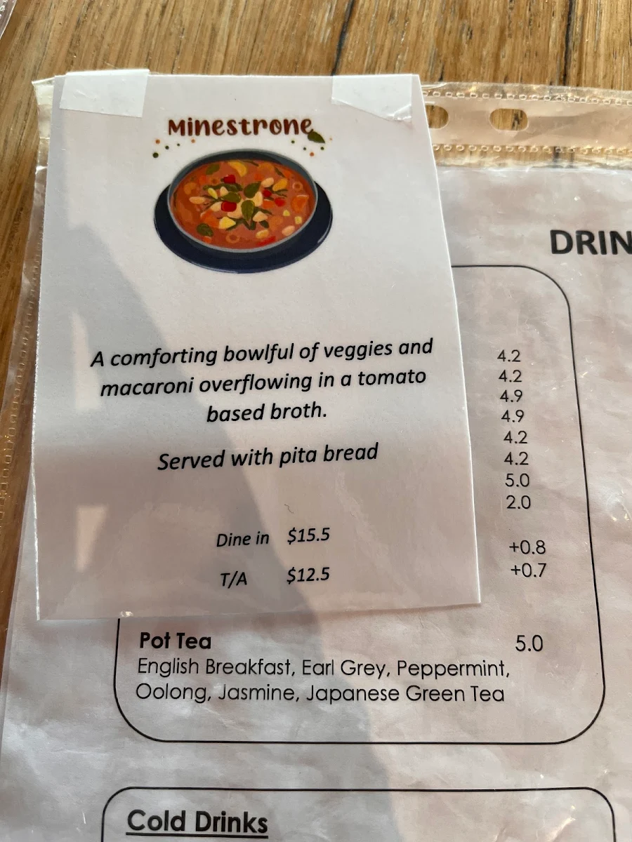 Menu, Star Turn