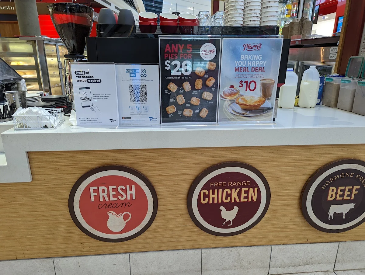 Menu, Ferguson Plarre's Bakehouse - Woodgrove