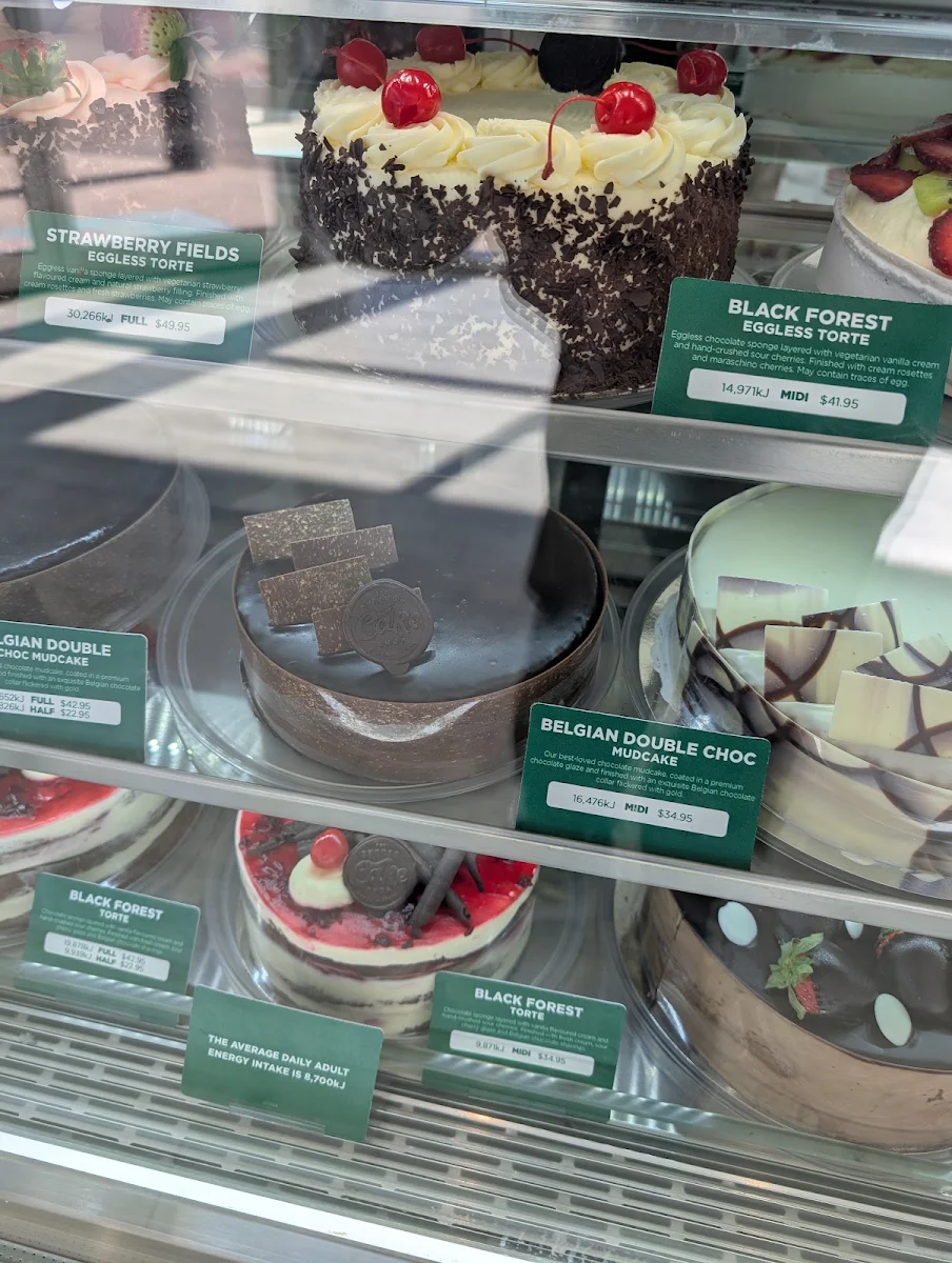 Menu, The Cheesecake Shop Park Holme
