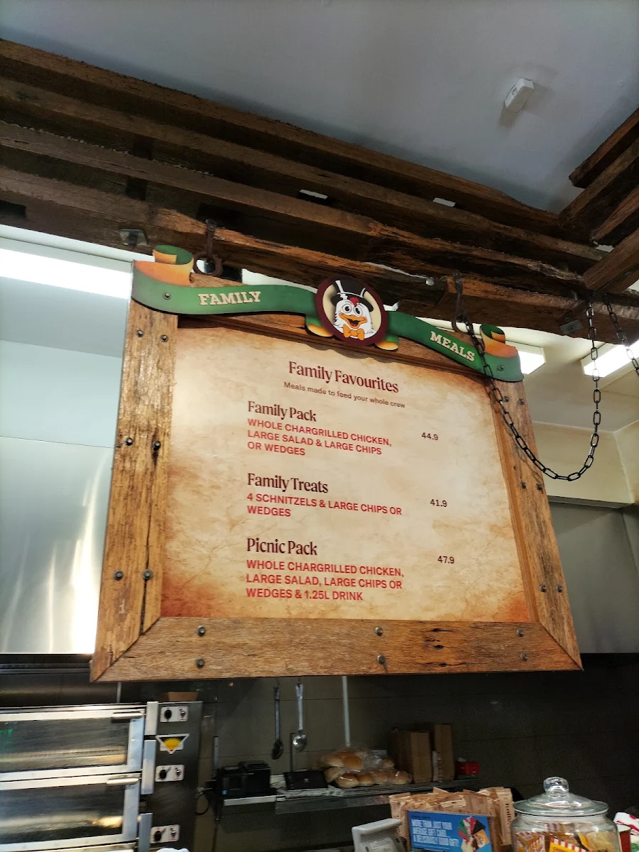 Menu, Chargrill Charlie's Rose Bay