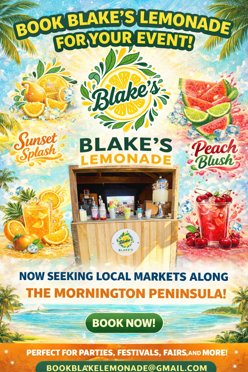 Menu, Blakes Lemonade