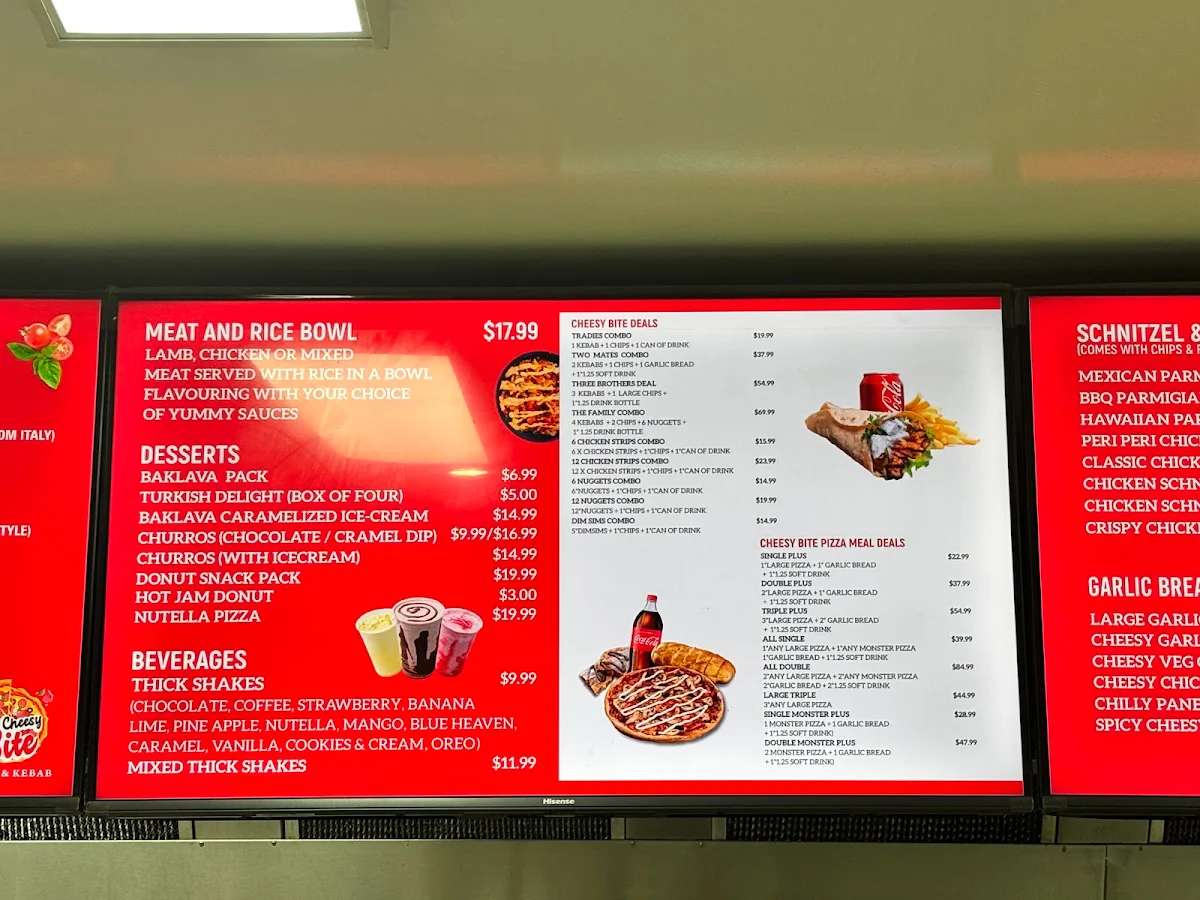Menu, Garlic Boyz Kebabs (Reservoir)
