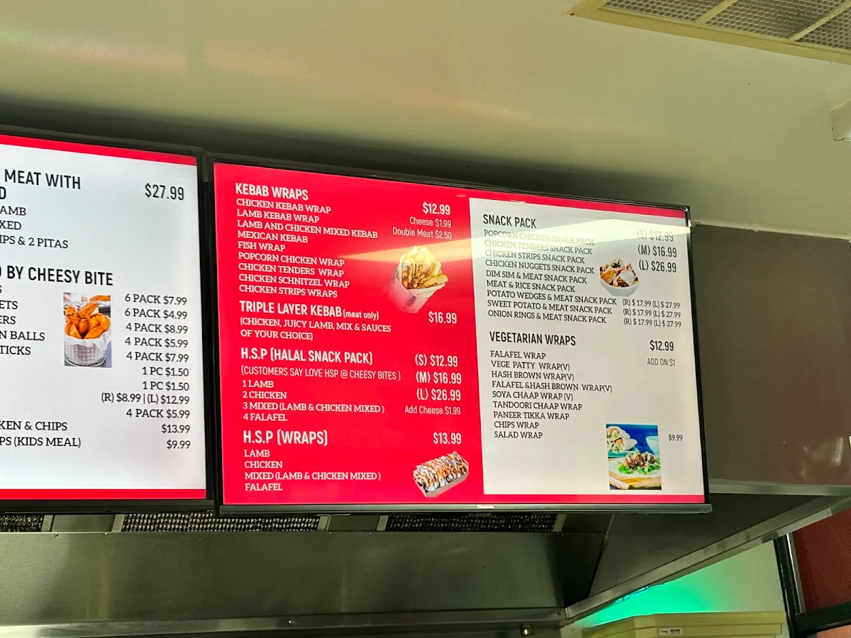Menu, Garlic Boyz Kebabs (Reservoir)