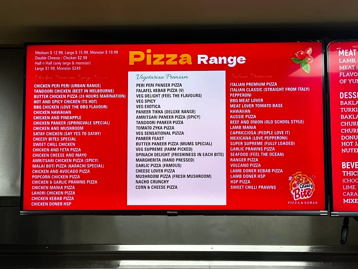 Menu, Garlic Boyz Kebabs (Reservoir)