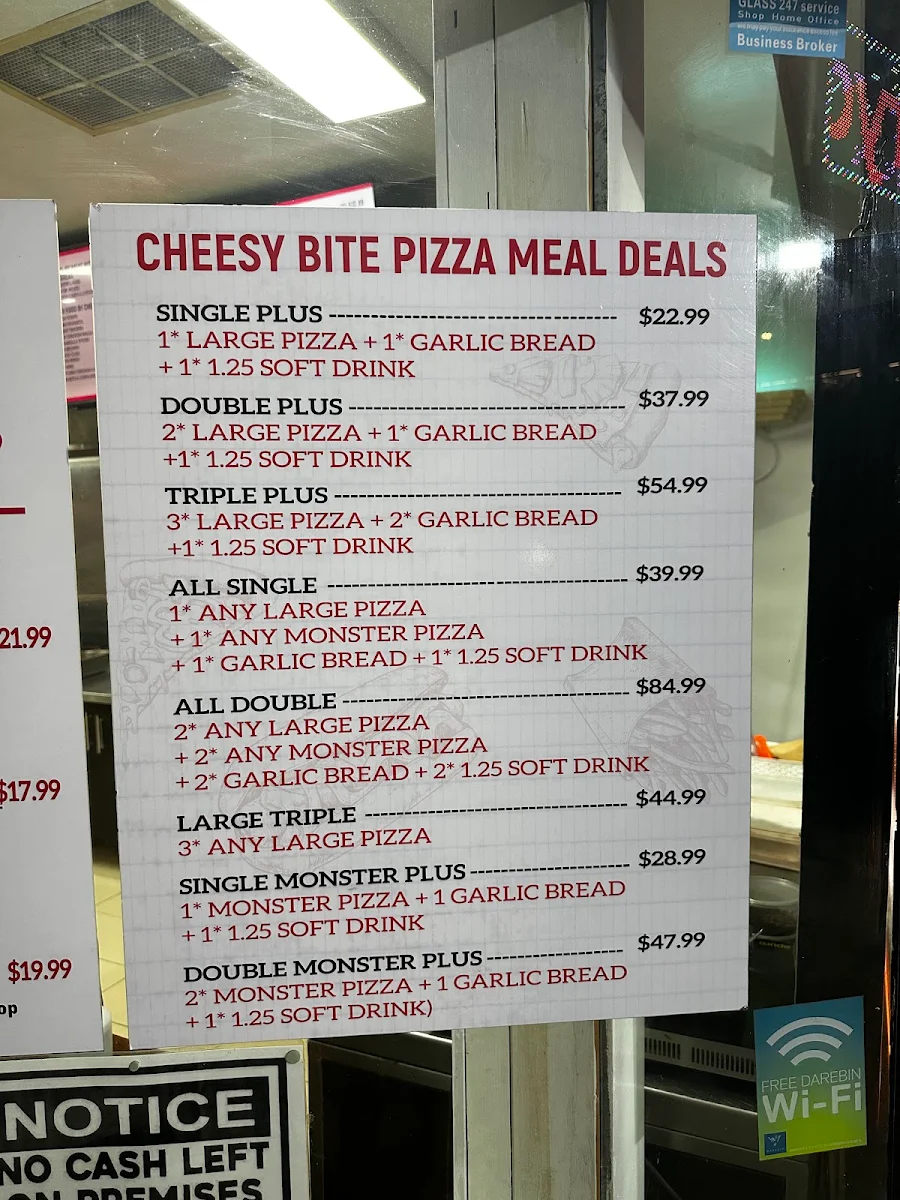 Menu, Garlic Boyz Kebabs (Reservoir)
