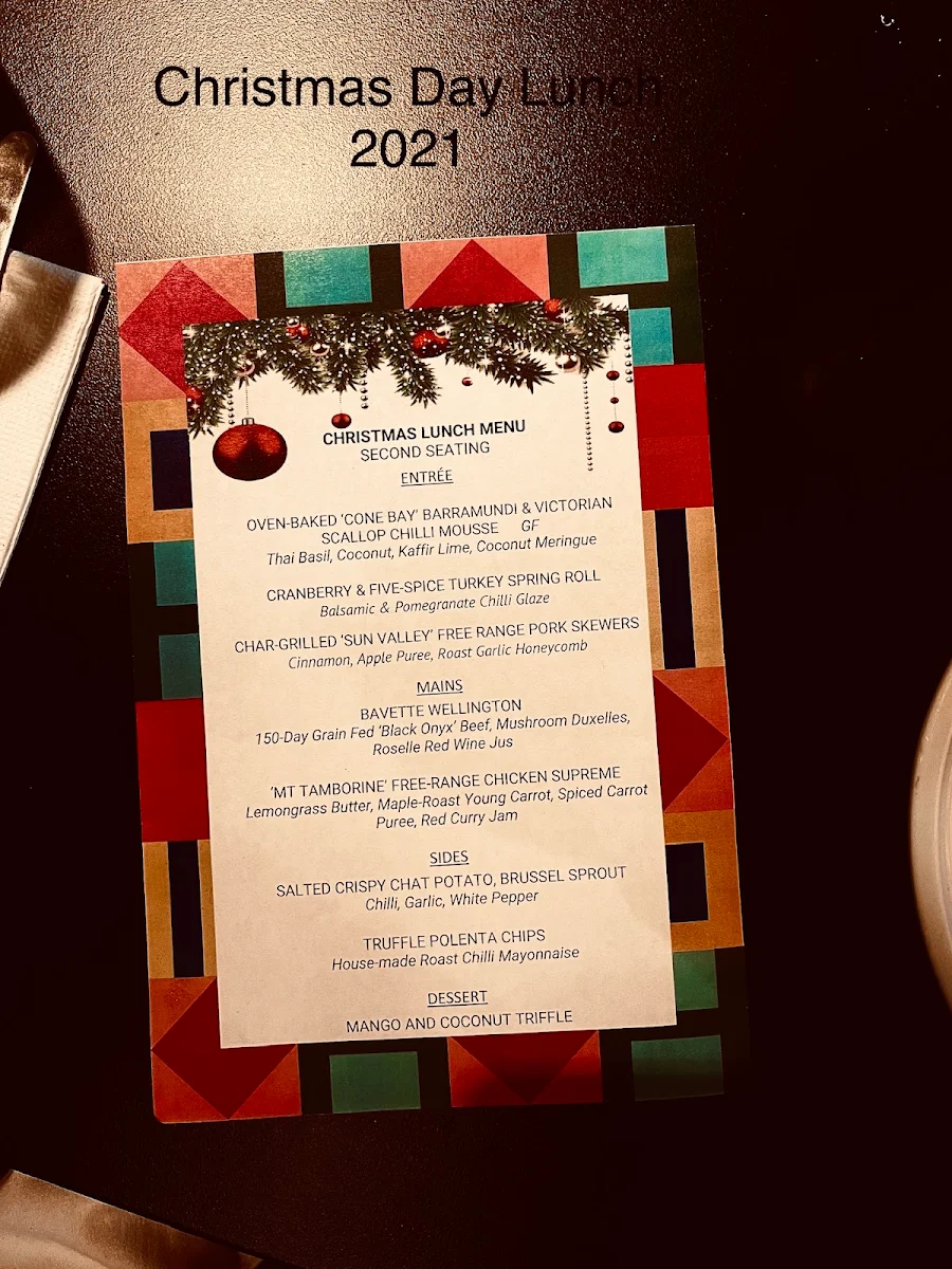 Menu, NAGA