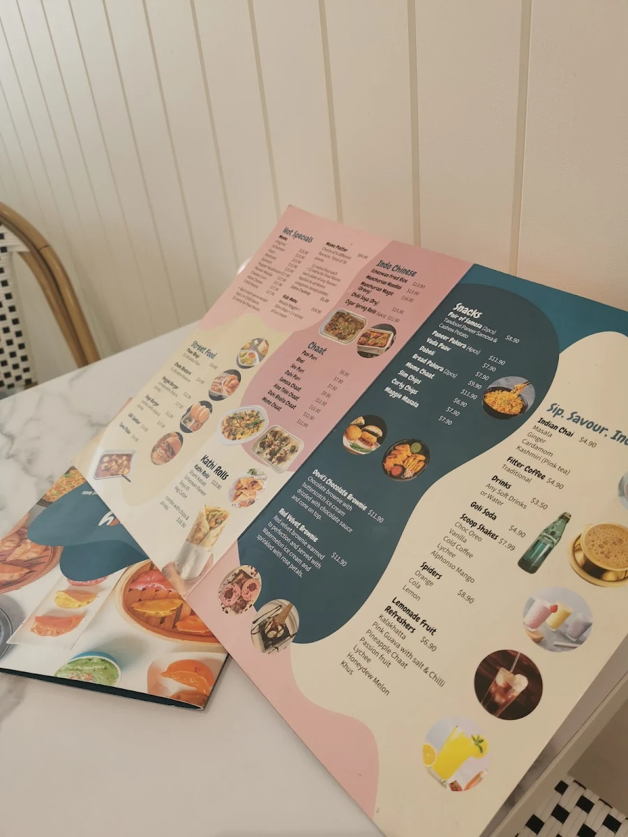 Menu, Icy Spicy Kings Park