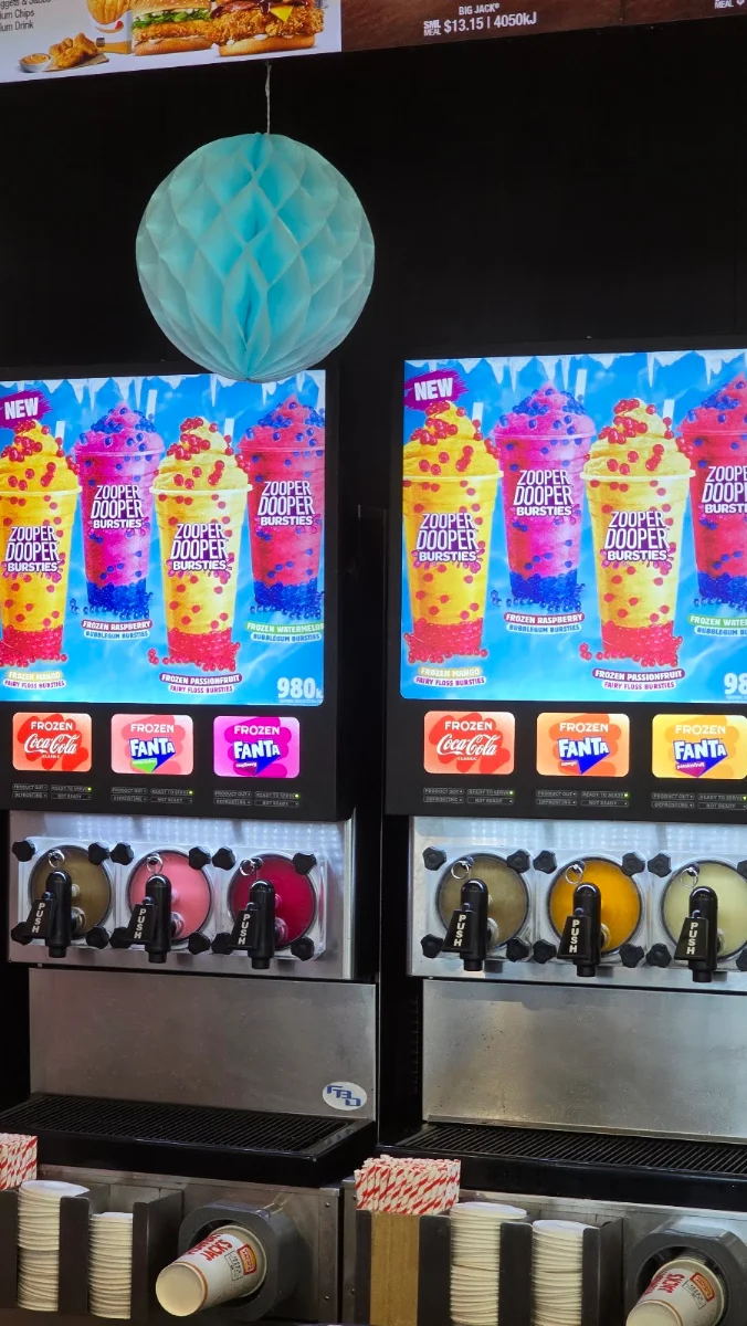 Menu, Hungry Jack's Burgers Girrawheen
