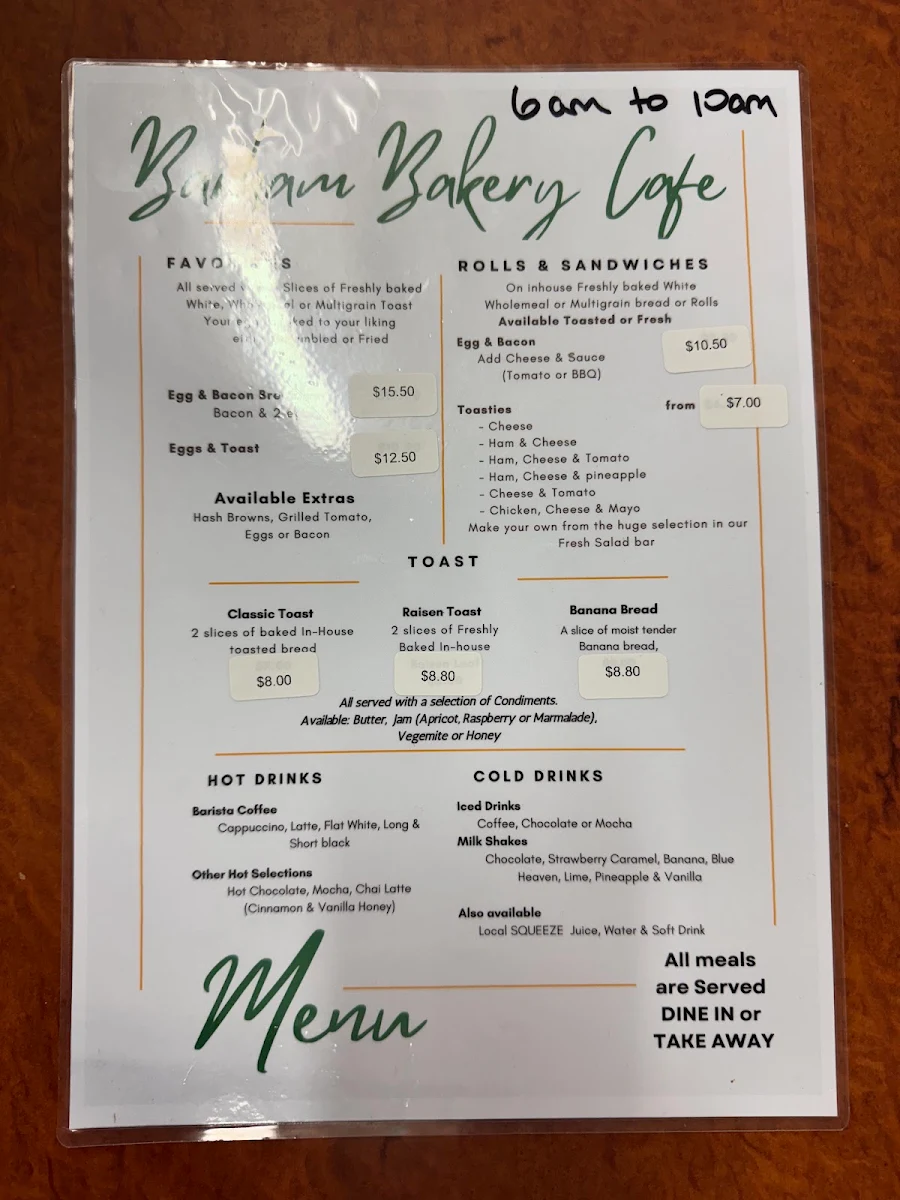 Menu photo 1