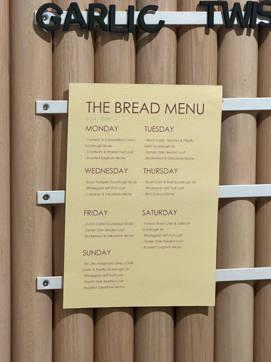 Menu, Kudo