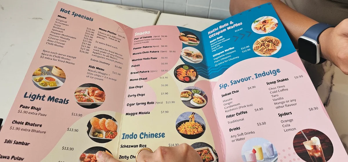 Menu, Icy Spicy Kingswood