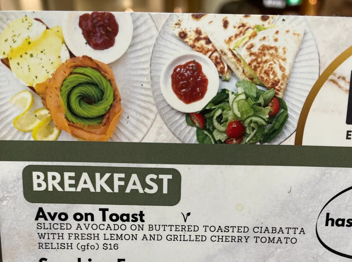 Menu, EATS - CARINDALE