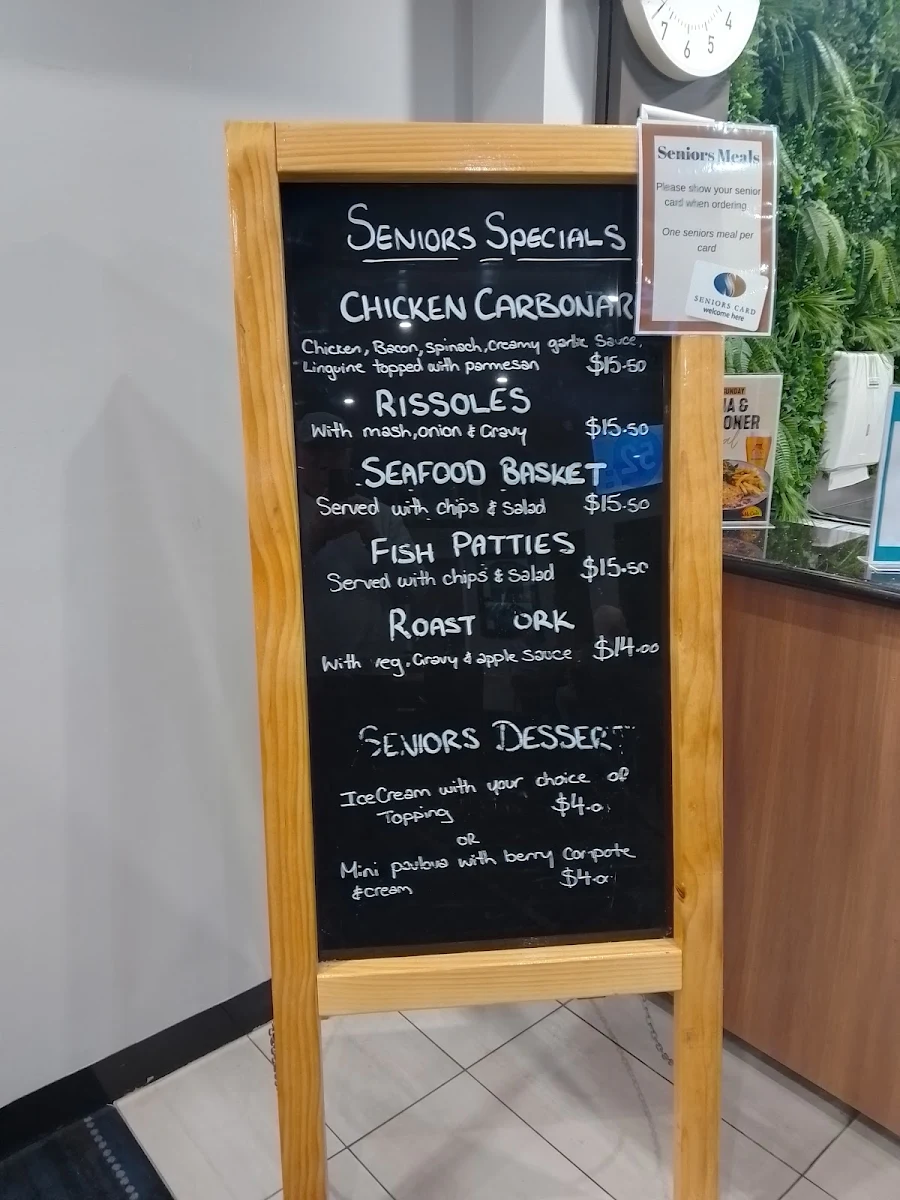 Menu, Granada Tavern