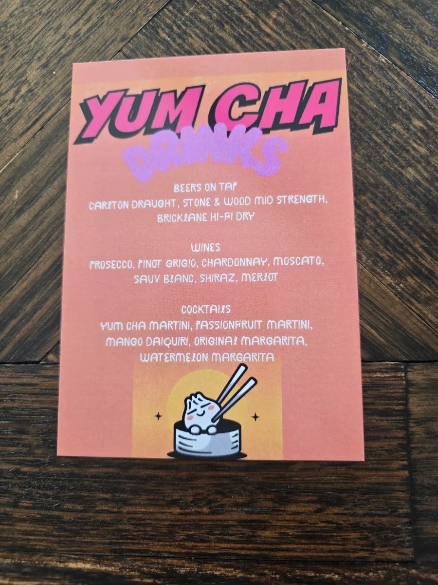 Menu, Temple Kitchen & Co