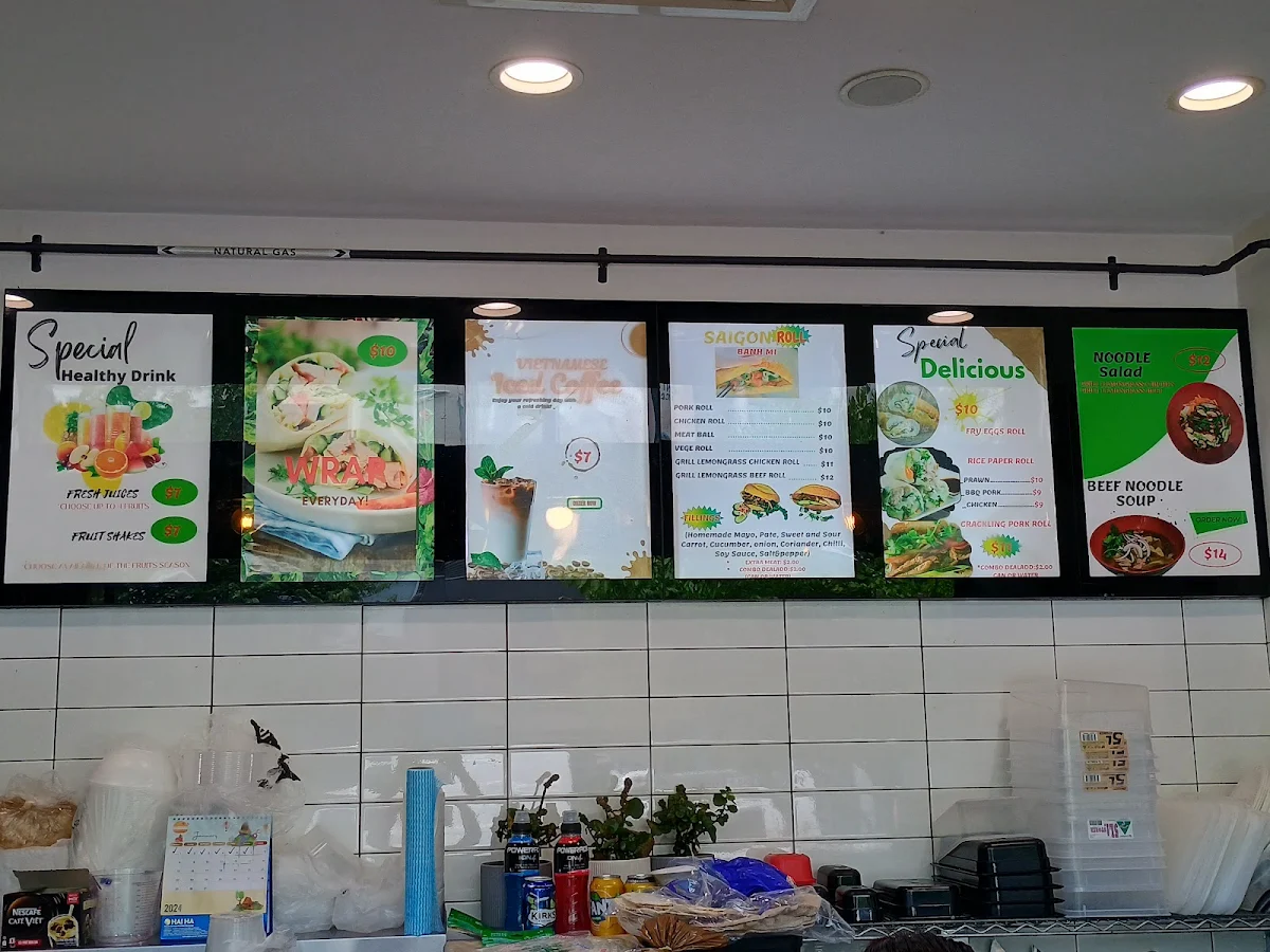 Menu, Banh Mi House