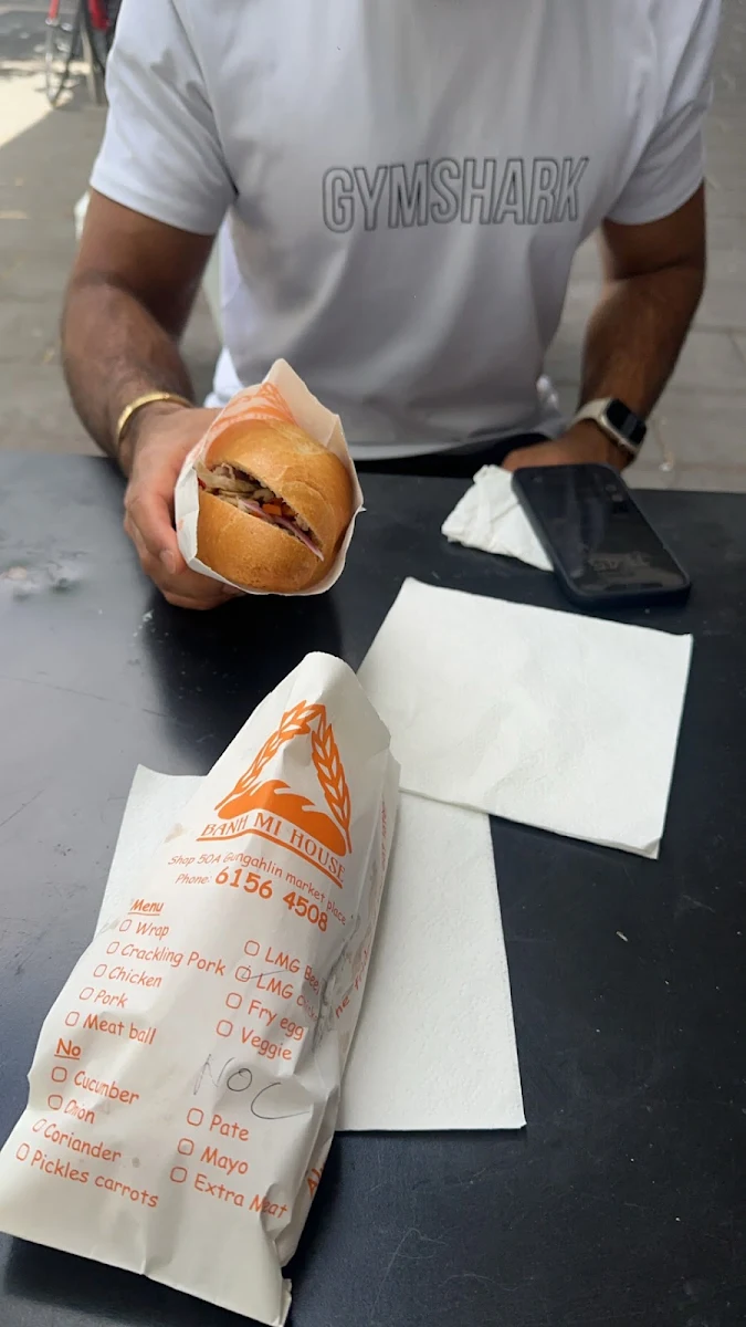 Menu, Banh Mi House