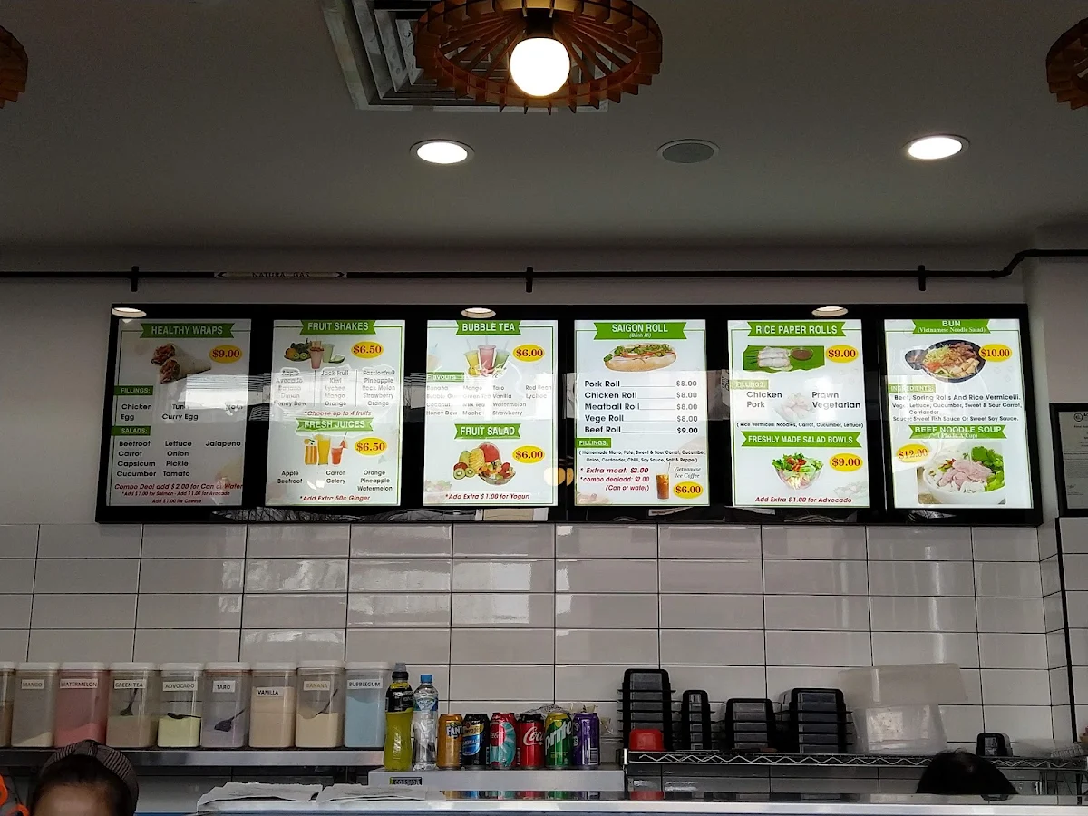 Menu, Banh Mi House