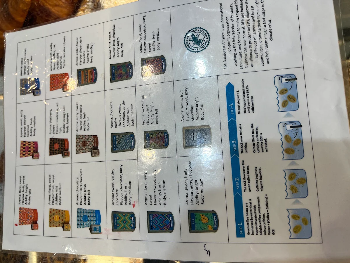 Menu, Merlo Coffee Cafe | Southport