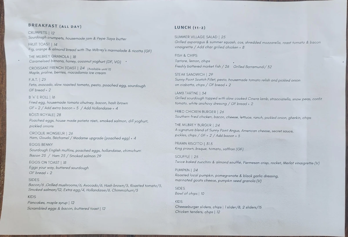 Menu photo 1
