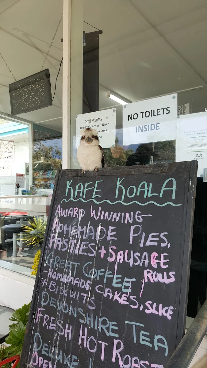 Menu, Kafe Koala