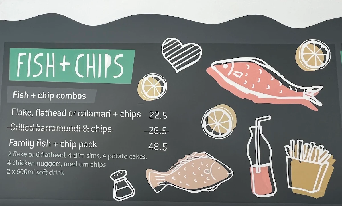 Menu, Kafe Koala