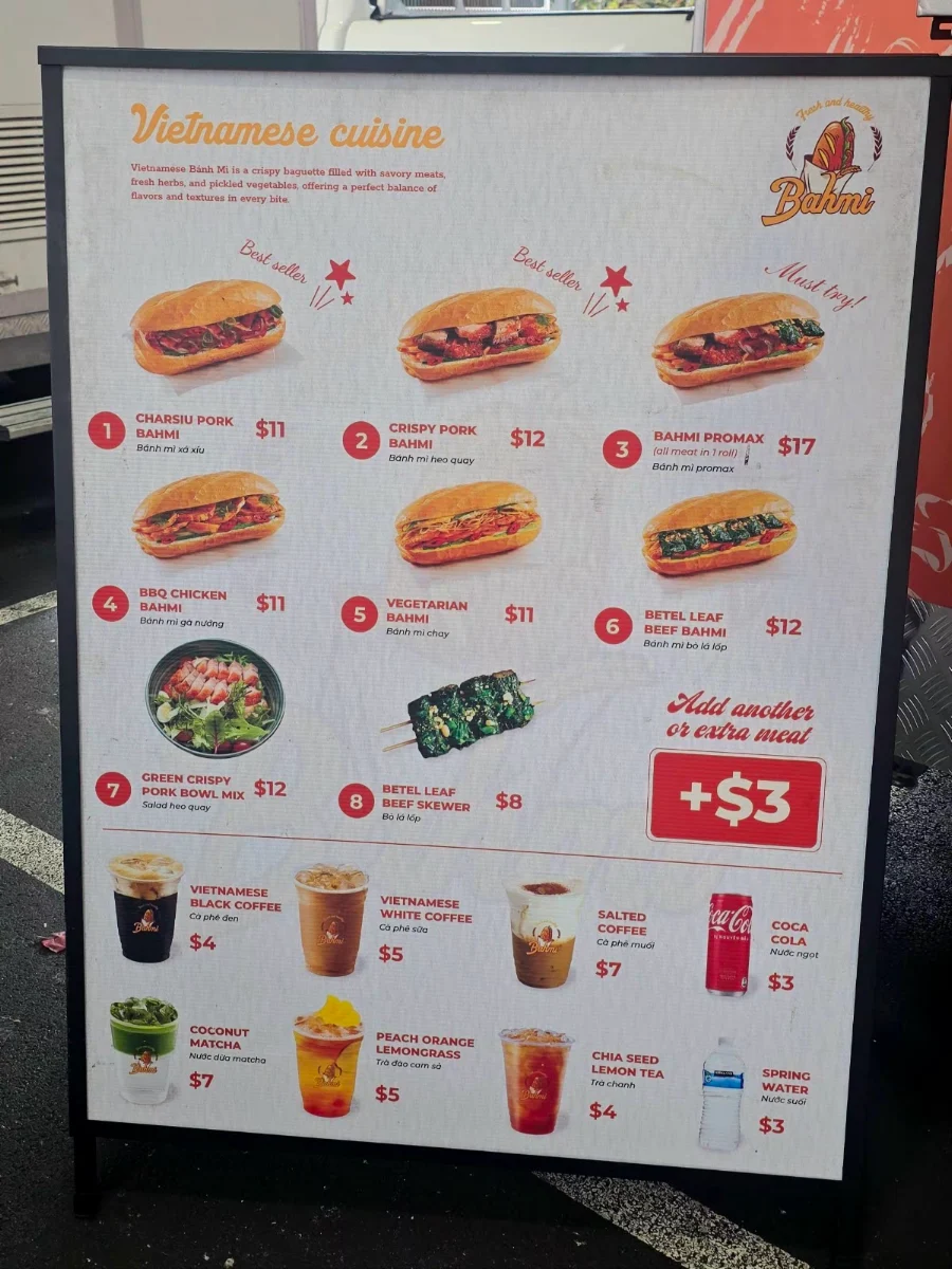 Menu, BAHMI