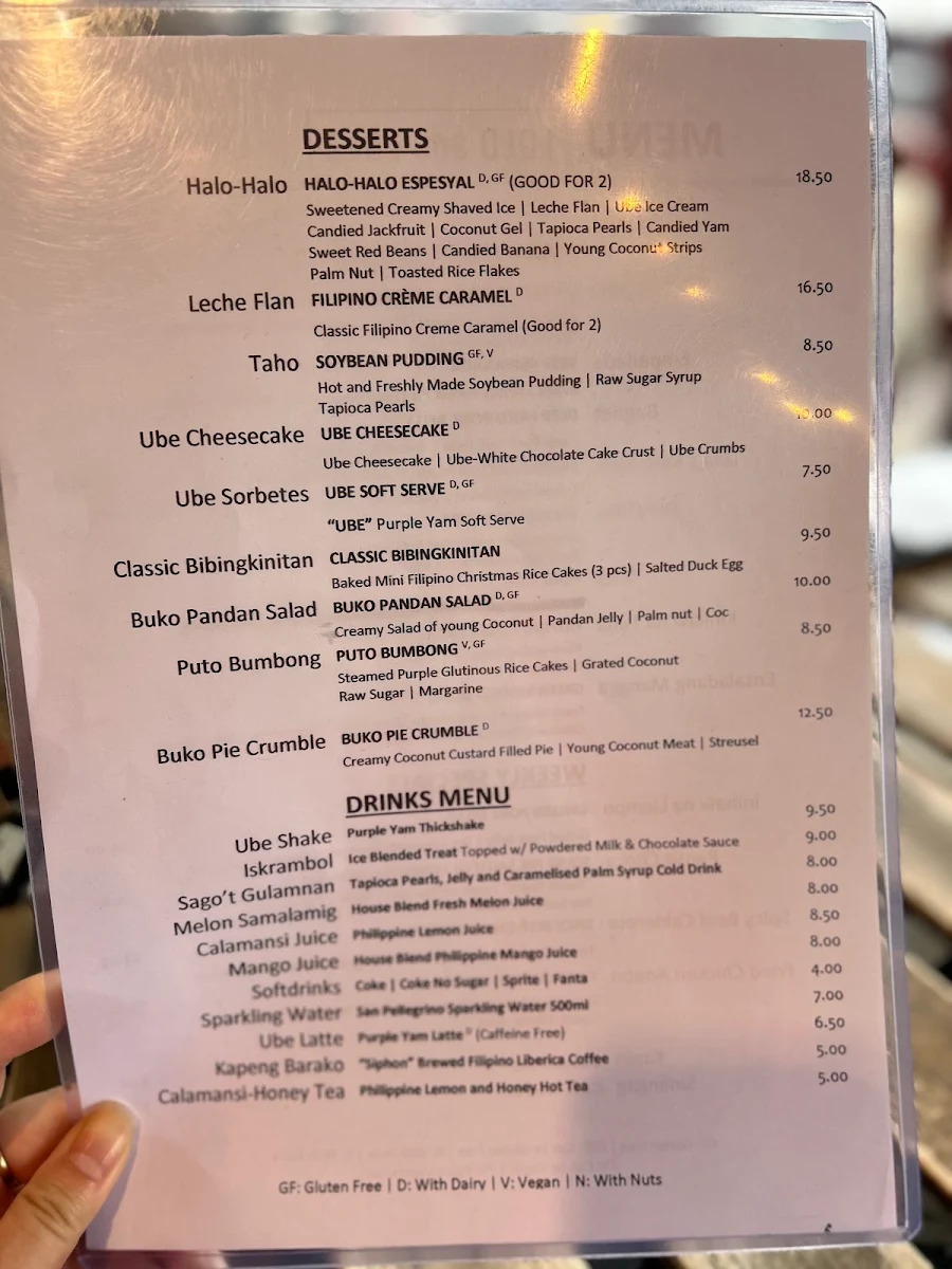 Menu photo 1
