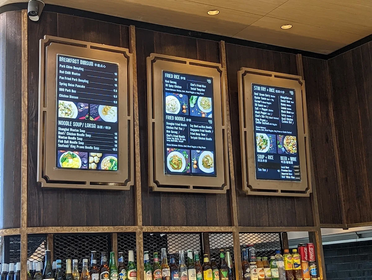 Menu, Lilong Taste Of Shanghai